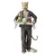 Kurt S. Adler Kurt Adler Alley Cats Resin Dante Breakfast in Bed Table Piece, 8-Inch